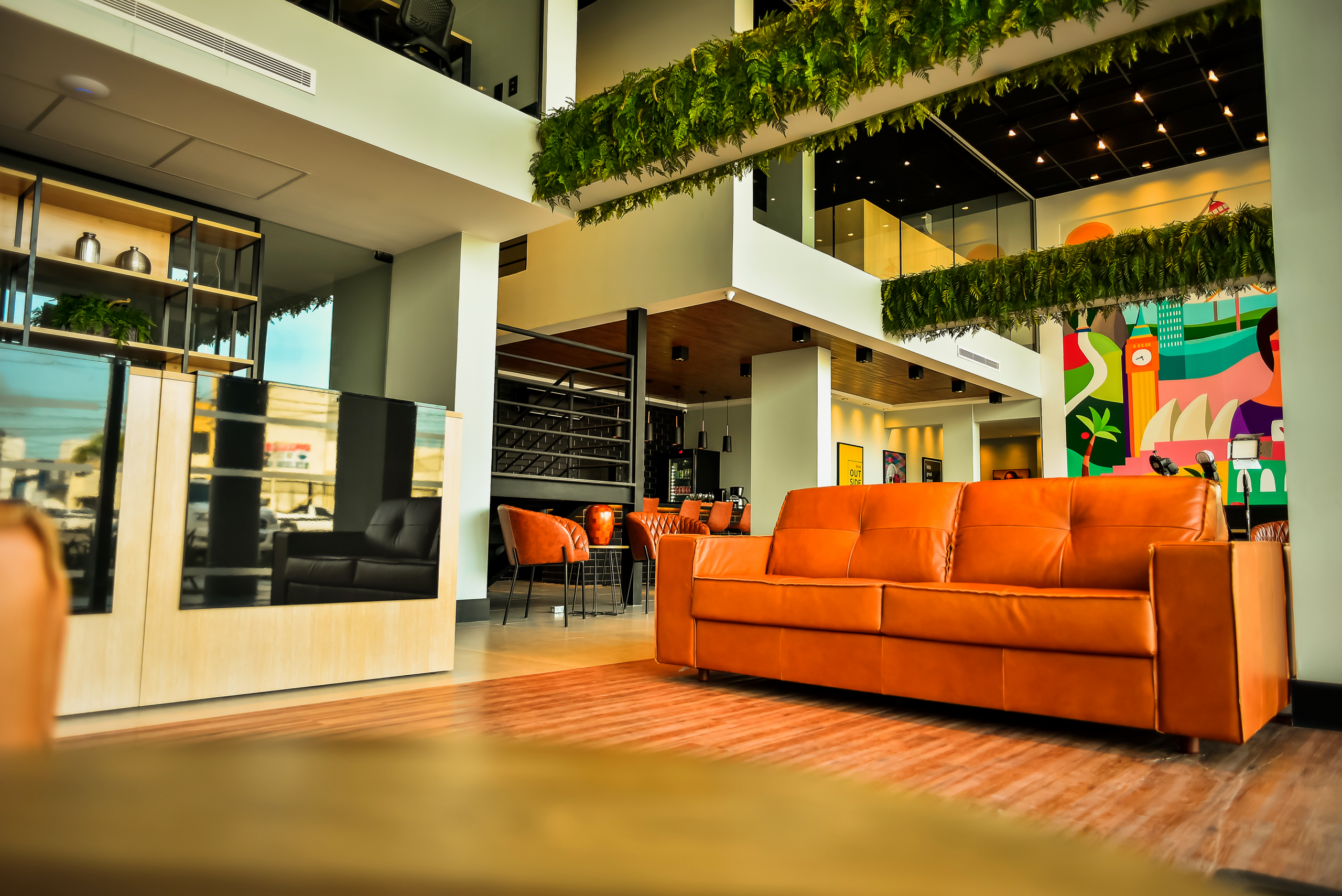 Ambiente interno moderno administrado pela Plano Urbanismo